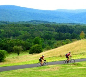 Bikers on SVC hill