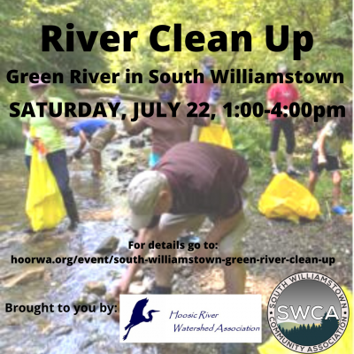 South Williamstown Green River Clean Up CANCELLED