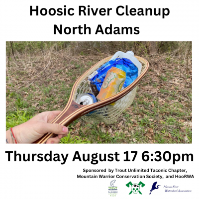 Hoosic River Cleanup in North Adams