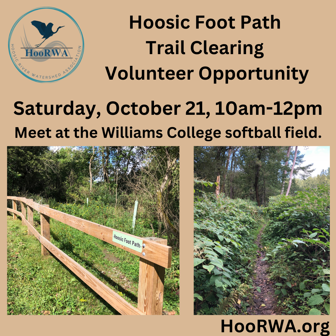Hoosic Footpath Trail Clearing Volunteer Opportunity