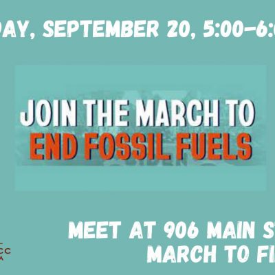 Williamstown March To End Fossil Fuels