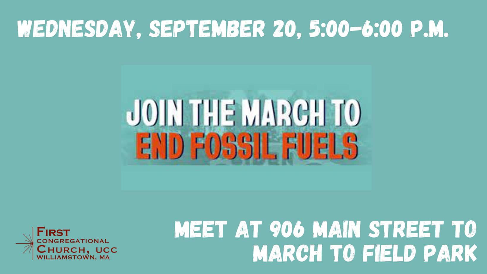 March to end fossil fuels in Williamstown